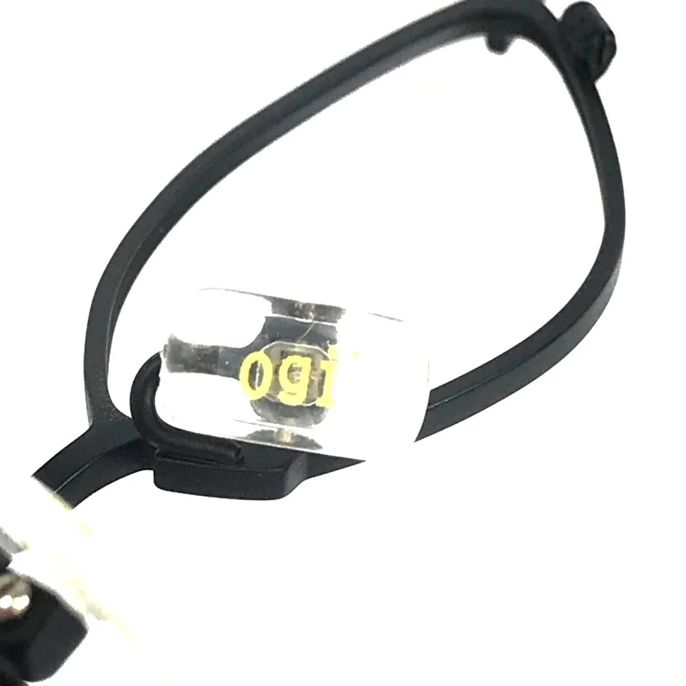 ogi Eyeglasses Frames 9006 COL. 501 Black Purple Oval Wire Rim 43-20-140